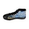 A pair of shoes with a picture on them.